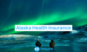 alaska health insurance text overlaying image of the northern lights